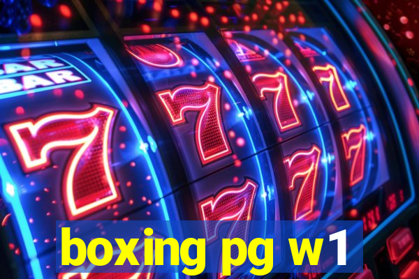 boxing pg w1